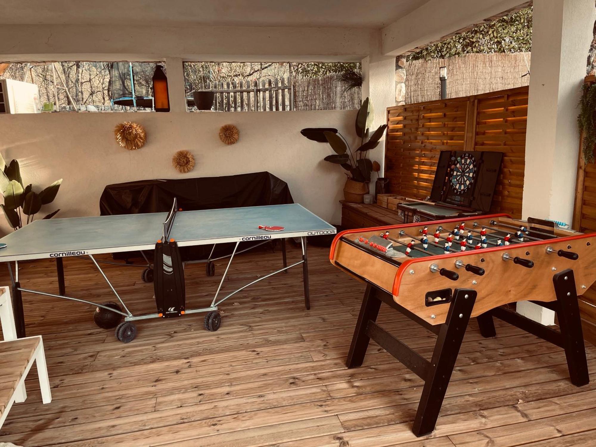 2P Au Coeur Des Montagnes Avec Piscine Chauffee Lägenhet Puget-Théniers Exteriör bild